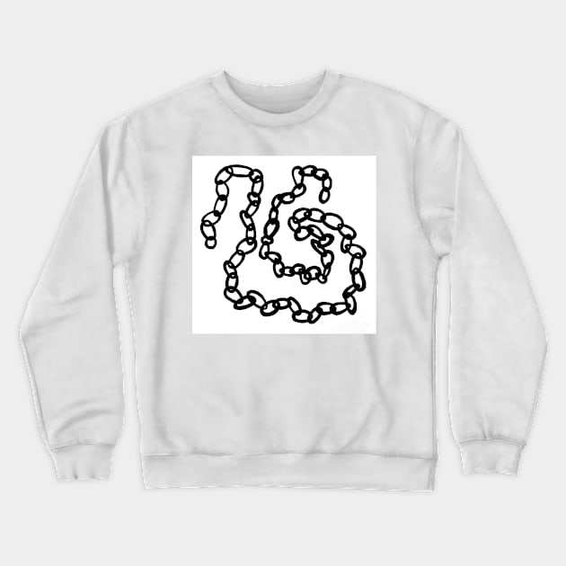 Chains Crewneck Sweatshirt by marilynllowe